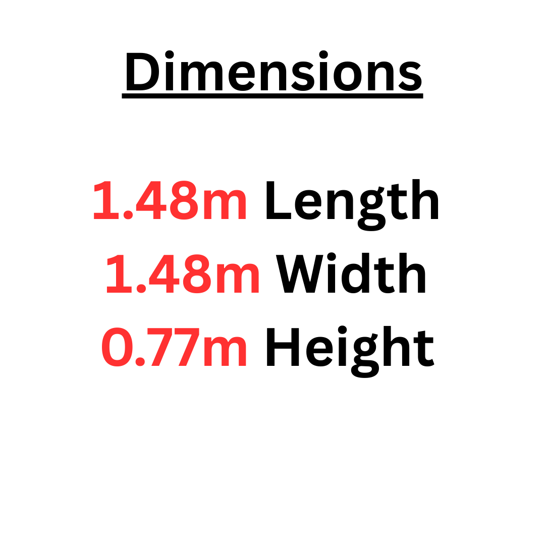Solid Wood Dining Set (Seats 6)