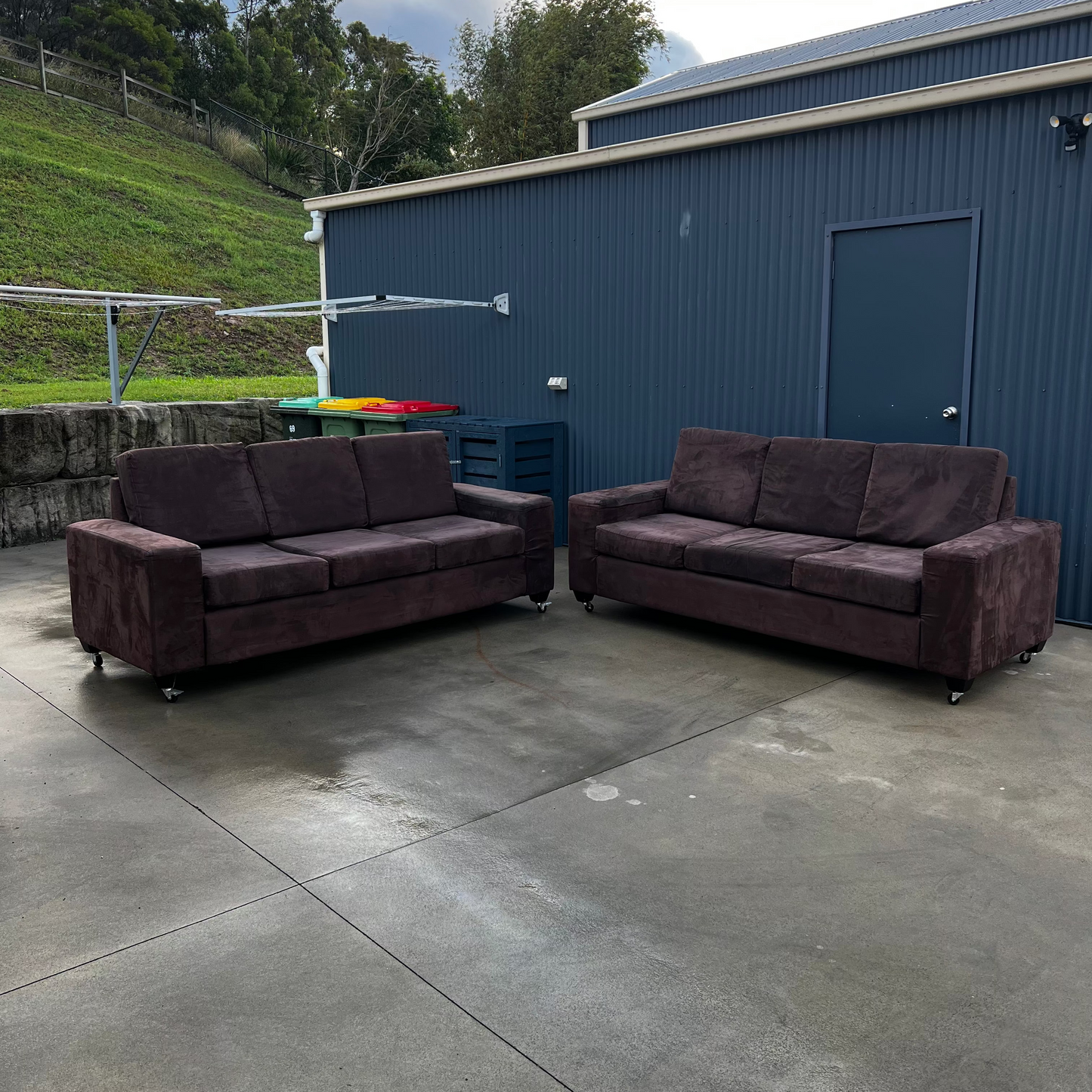 Chocolate Sofa Set