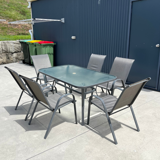 Modern Outdoor Set (Seats 6)
