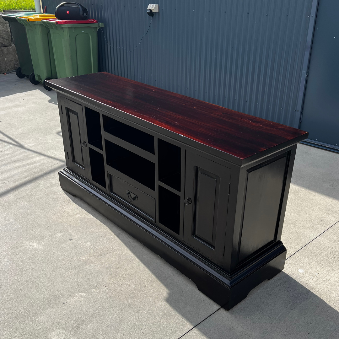 Heritage-Style Entertainment Cabinet