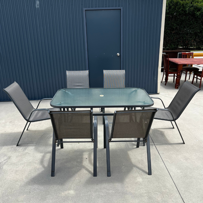 Modern Outdoor Set (Seats 6)