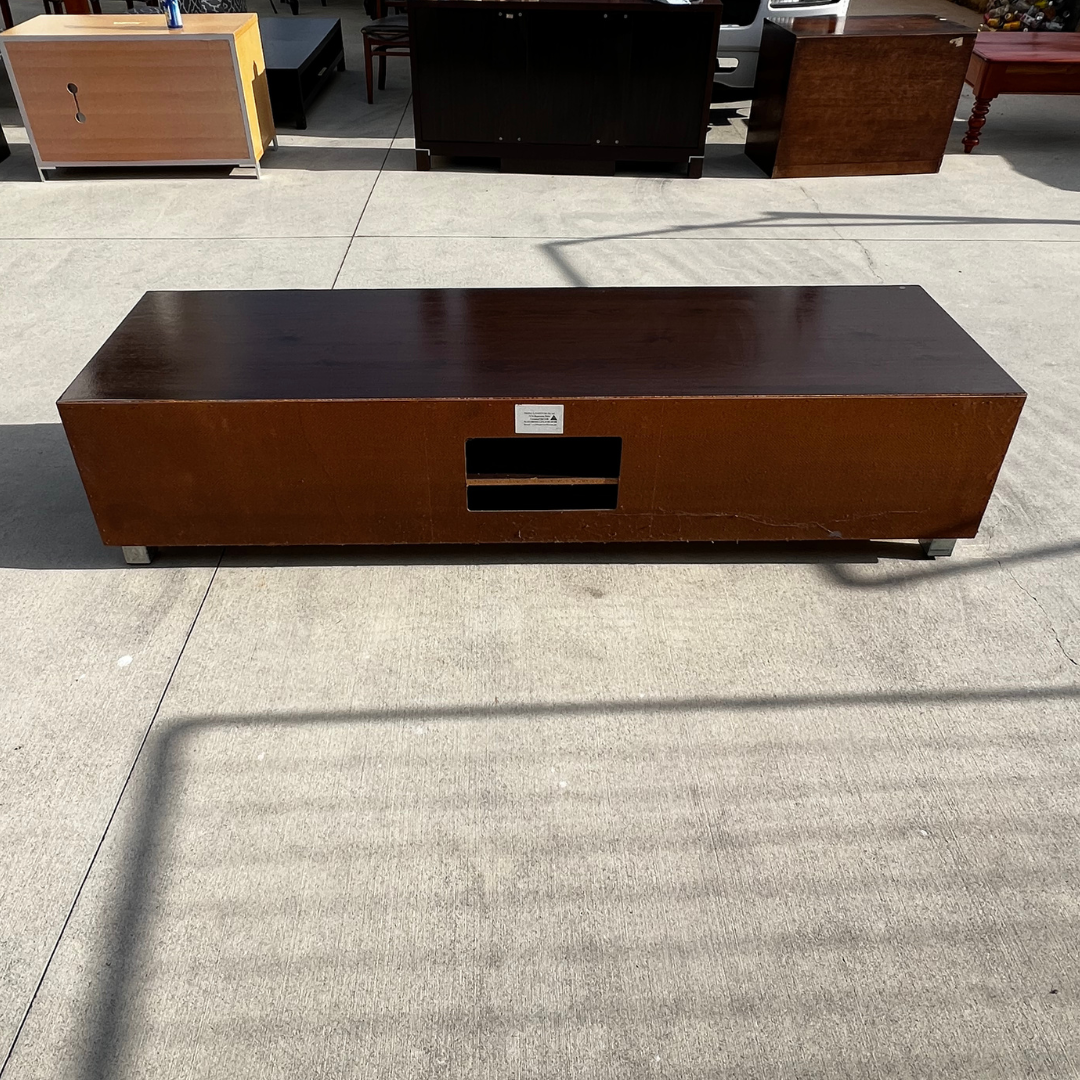 Brown TV Unit
