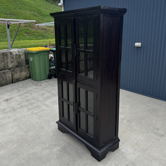 Wooden Glass Cabinet thumbnail 1