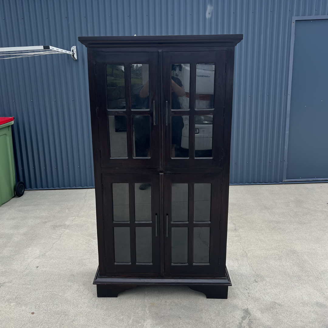 Wooden Glass Cabinet gallery image 2