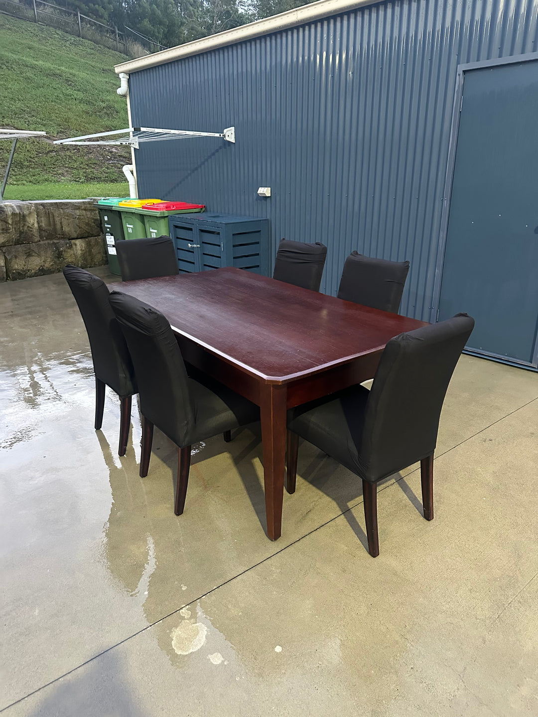 Espresso Dining Suite gallery image 1