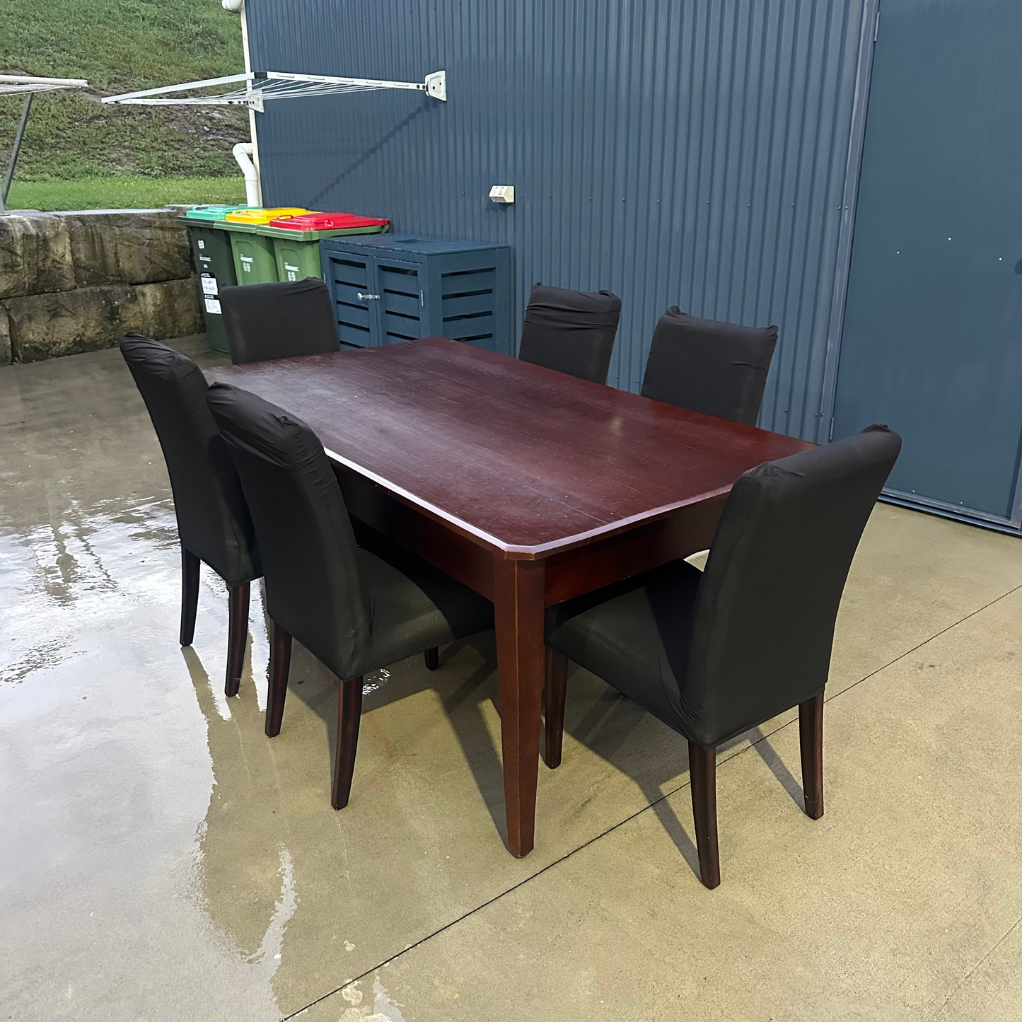 Espresso Dining Suite
