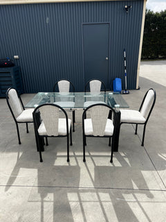 Monroe Glass Dining Set thumbnail 2