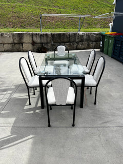 Monroe Glass Dining Set thumbnail 3