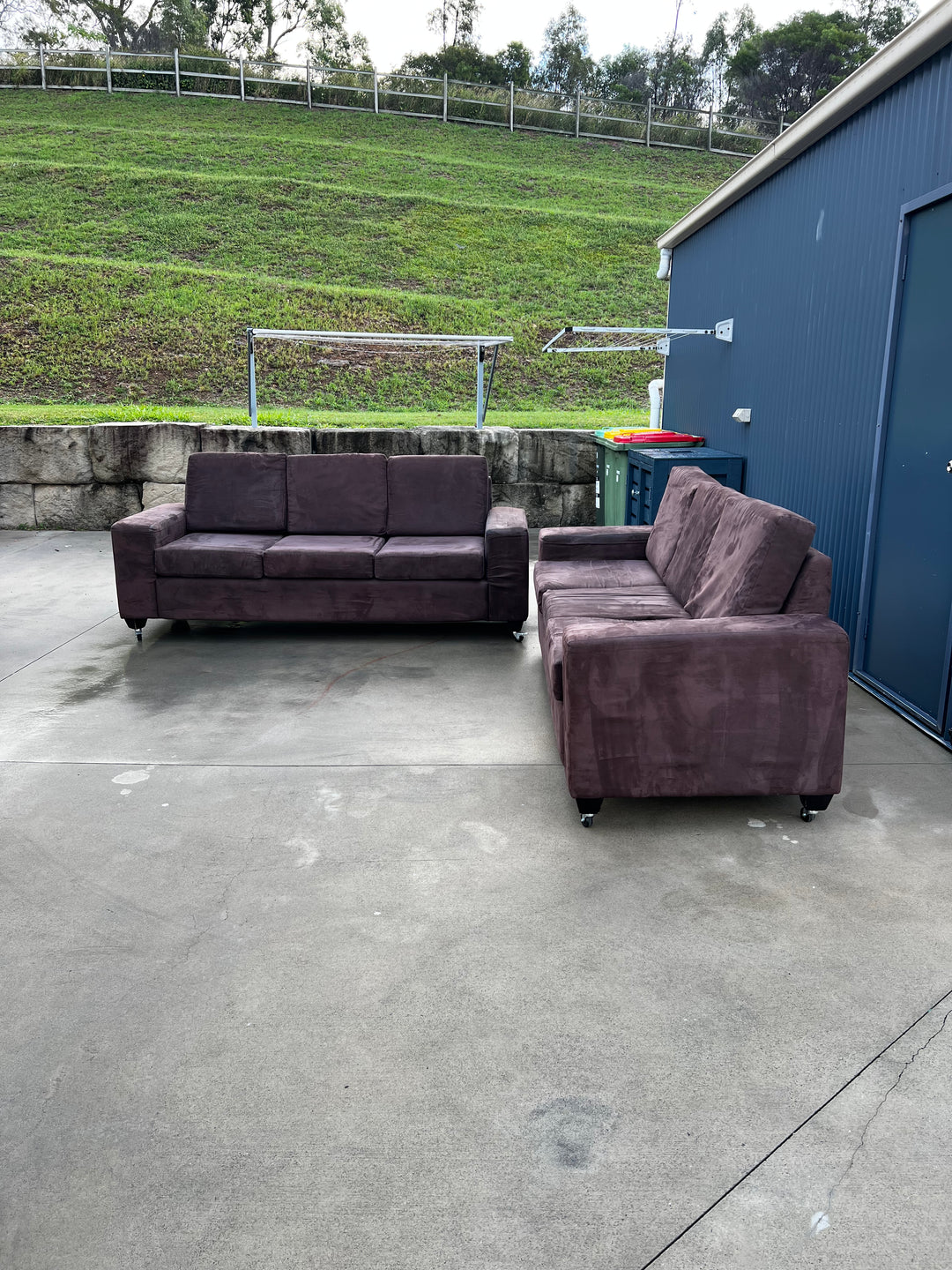Chocolate Sofa Set gallery image 2