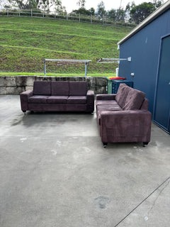 Chocolate Sofa Set thumbnail 2