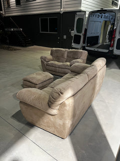 3-Piece Mocha Lounge Suite thumbnail 3