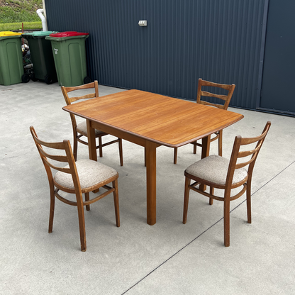Small Brown Dining Table