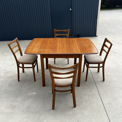 Small Brown Dining Table