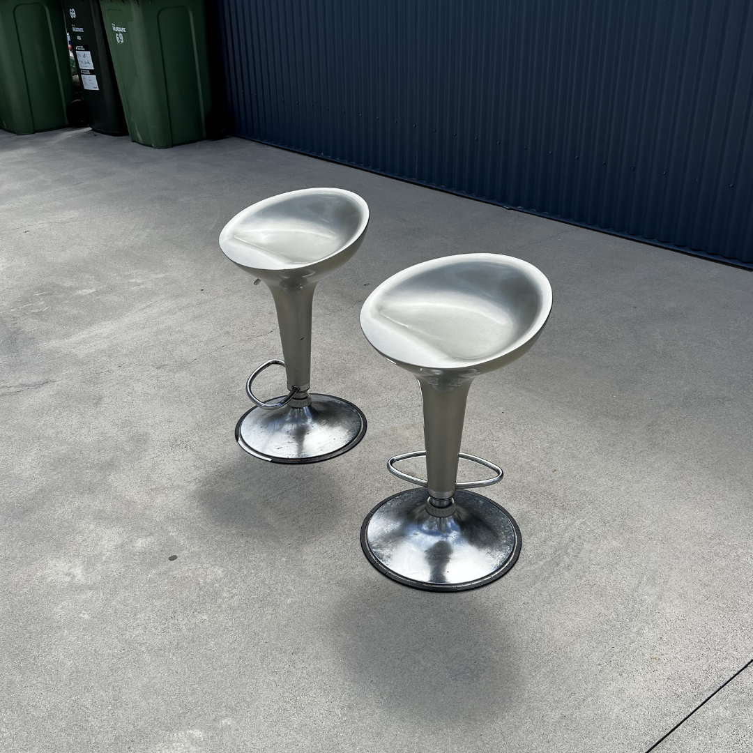 2 x Orbit Swivel Bar Stool gallery image 1