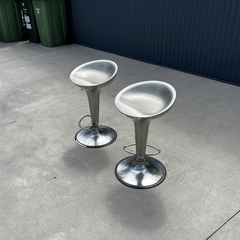 2 x Orbit Swivel Bar Stool thumbnail 1