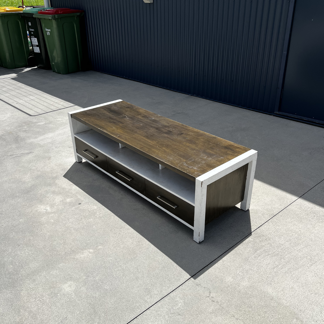 Coastal Timber TV Unit gallery image 1