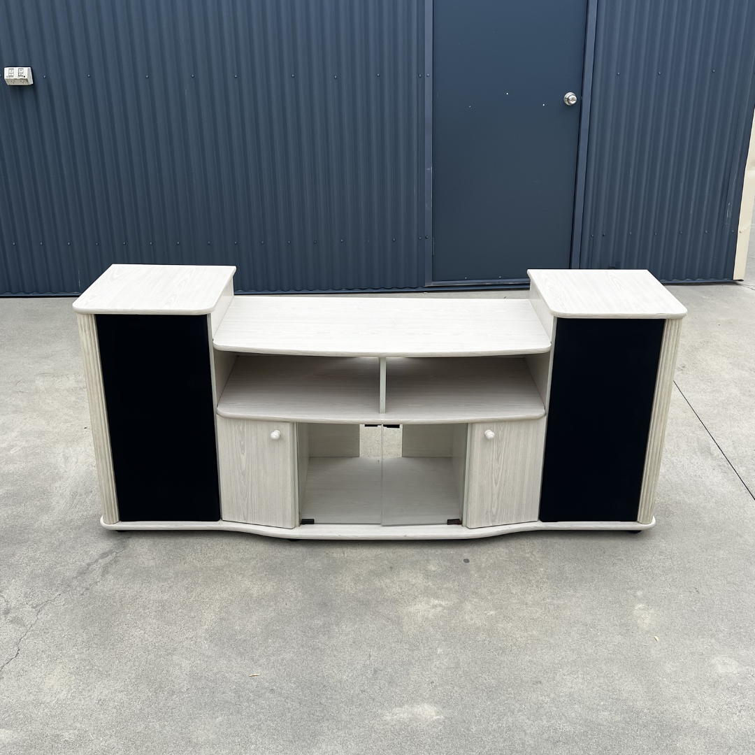 White TV Cabinet gallery image 2